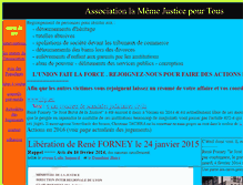 Tablet Screenshot of memejusticepourtous.org